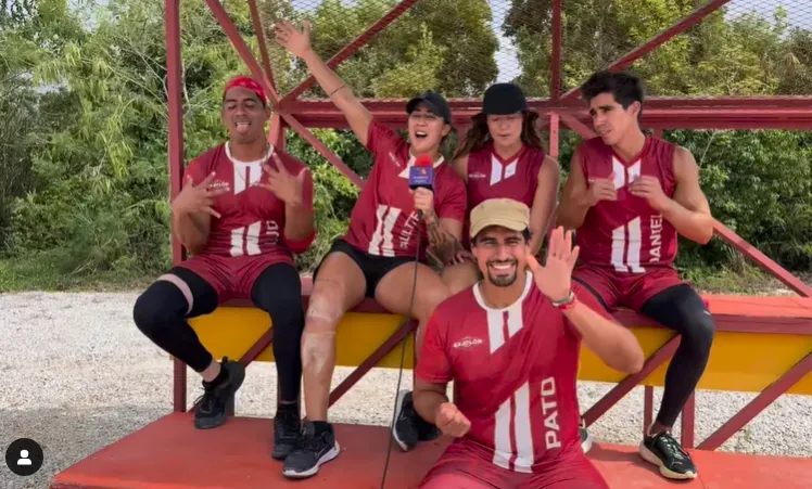 Los Rojos tendrán una semana redonda, luego de haber perdido a Ana Lago. Imagen: @exatlonmx.