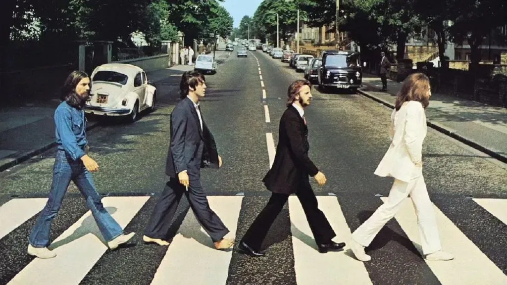 La famosa foto en Abbey Road. (IMDb)
