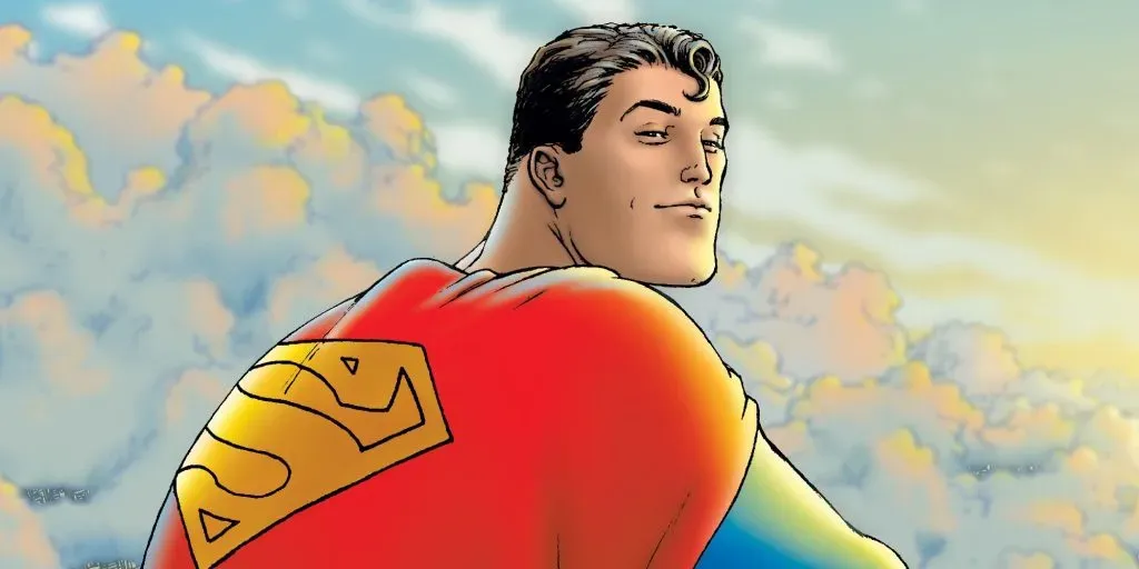 Así se veía el dibujo de Superman elegido por Gunn para confirmar que dirigiría la película. (IMDb)