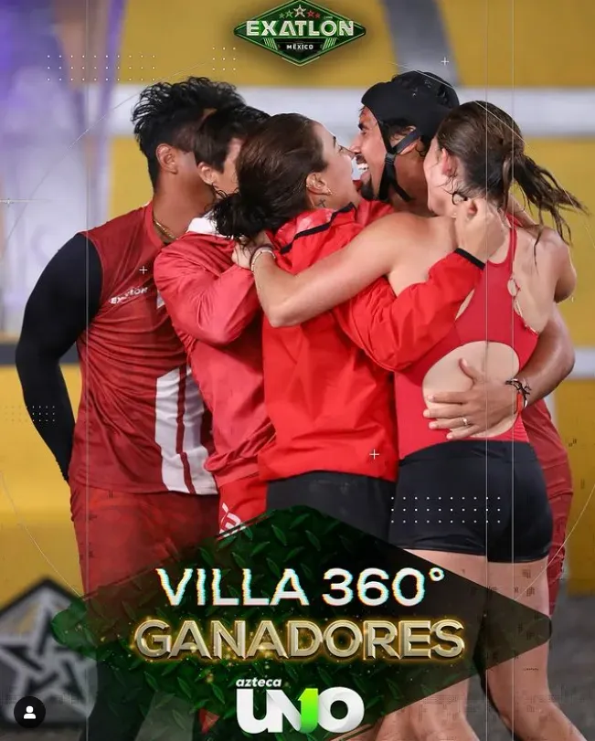 Los Rojos asegurarían permanecer juntos por una semana más. Imagen: @exatlonmx.