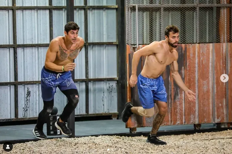 Big Papi mandó a casa a La Bestia, en una batalla en la que las emociones estuvieron a flor de piel. Imagen: @exatlonmx.