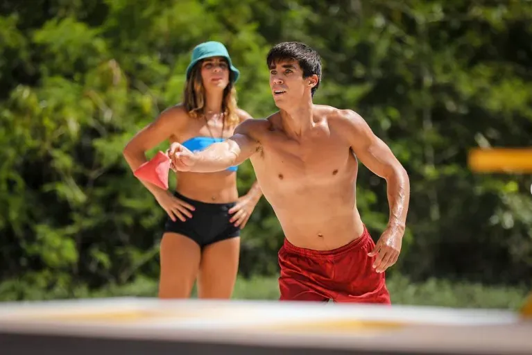 Se espera que este fin de semana los Rojos pierdan a Daniel Corral en el Domingo de Eliminación. Imagen: @exatlonmx.