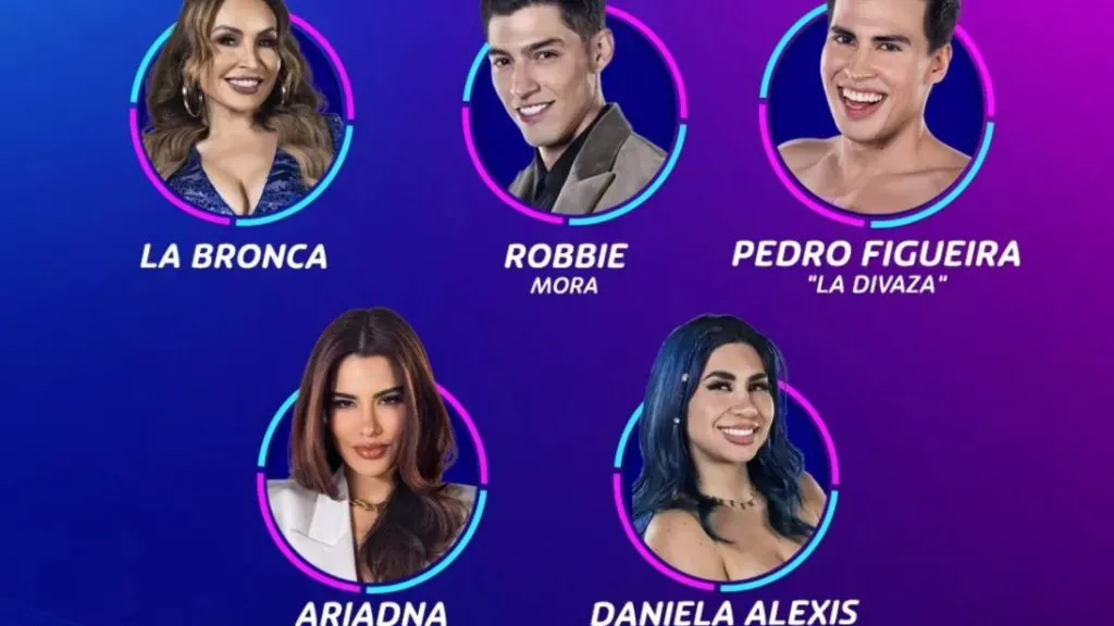 Nominados de la sexta semana en La Casa de los Famosos 2024