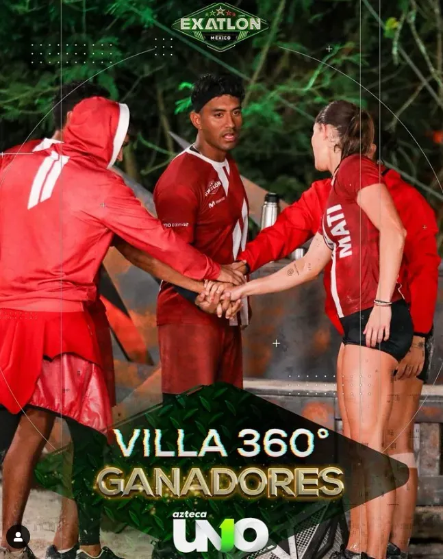 La Villa se disputó por última vez y los Rojos lograron adueñarse de ella. Imagen: @exatlonmx.