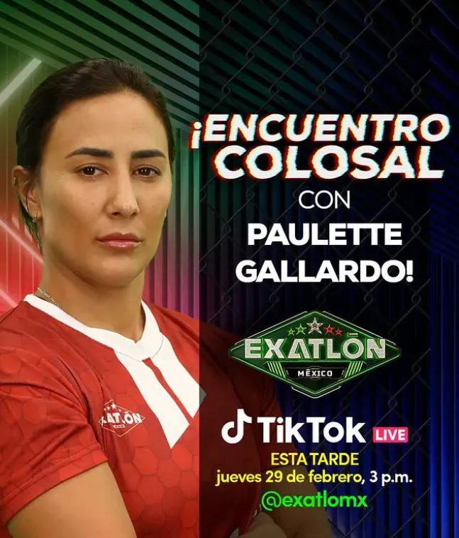 Paulette sería otra de las grandes aspirantes a ganar la final de la competencia. Imagen: @exatlonmx.