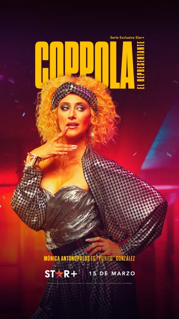Los personajes de Coppola, El Representante, la nueva serie de Star+.