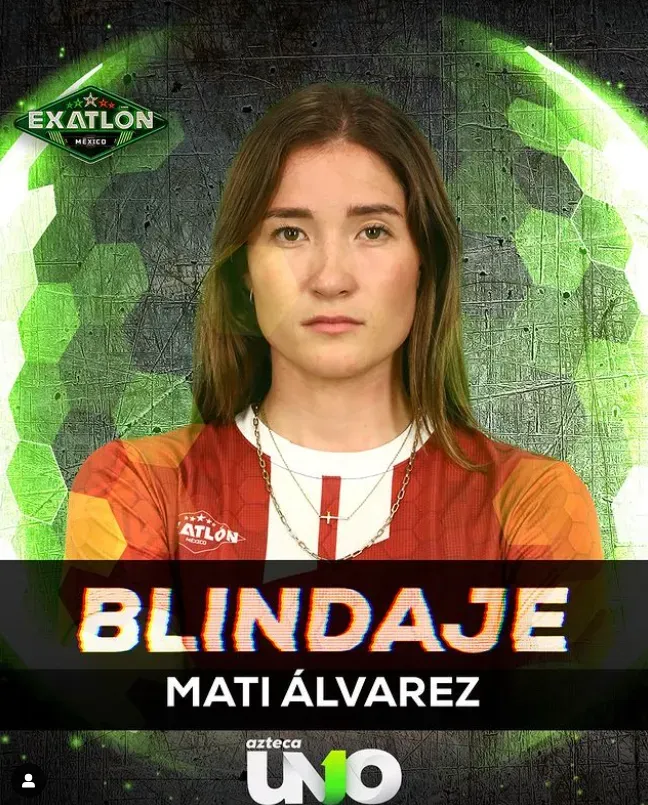 Mati ya está situada en la gran final. Imagen: @exatlonmx.