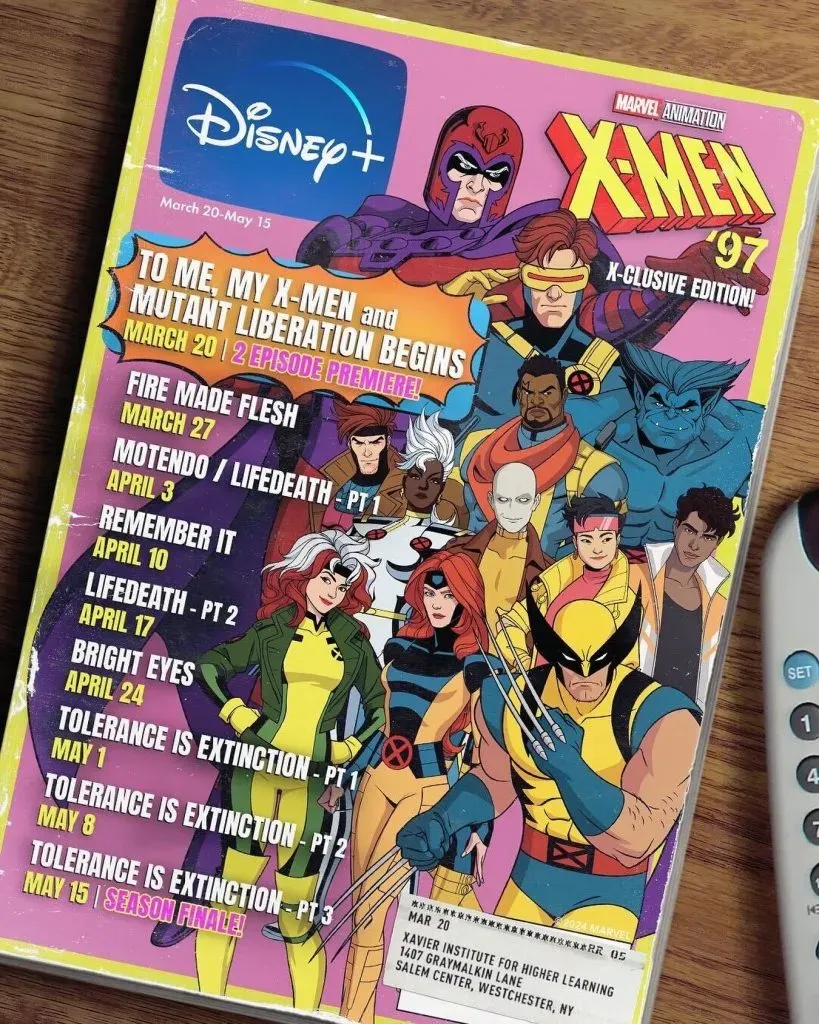 Los títulos y las fechas de estreno para los capítulos de X-Men ’97.