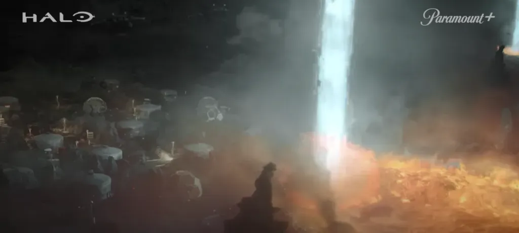 Lo sucedido en Reach llevará la guerra entre humanos y Covenant al siguiente nivel. Imagen: @paramountplusmx.