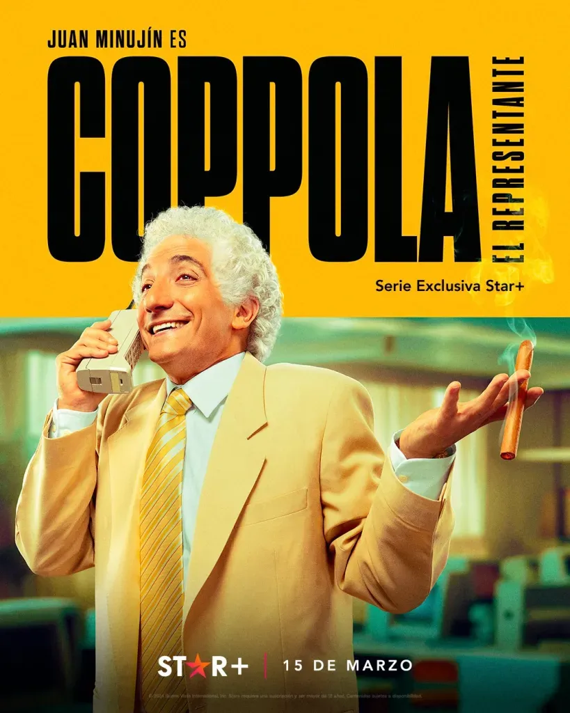 “Coppola: El Representante” se estrenó en streaming.