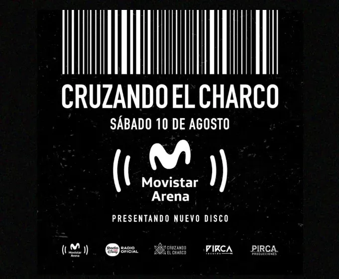 Se confirmó fecha de venta para Cruzando el Charco en Argentina 2024.