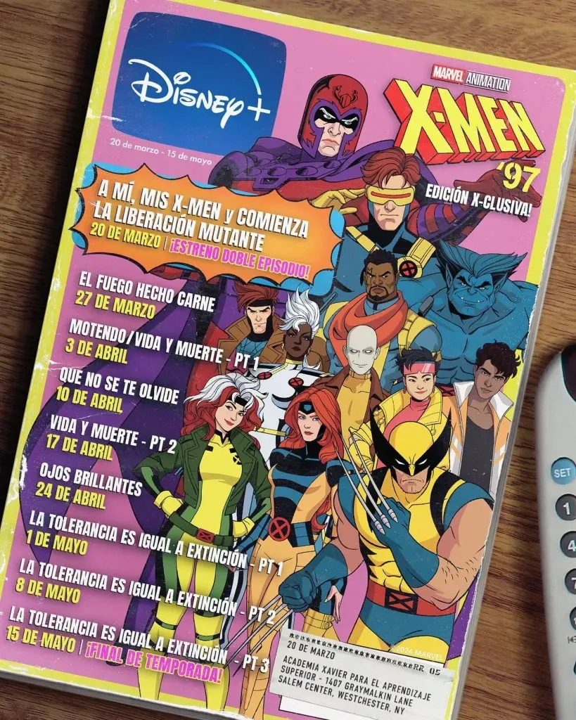 Los capítulos de X-Men ’97.