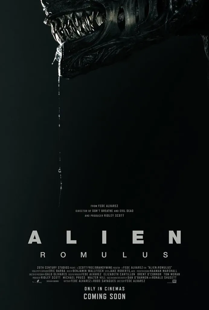 El primer afiche oficial de Alien Romulus.