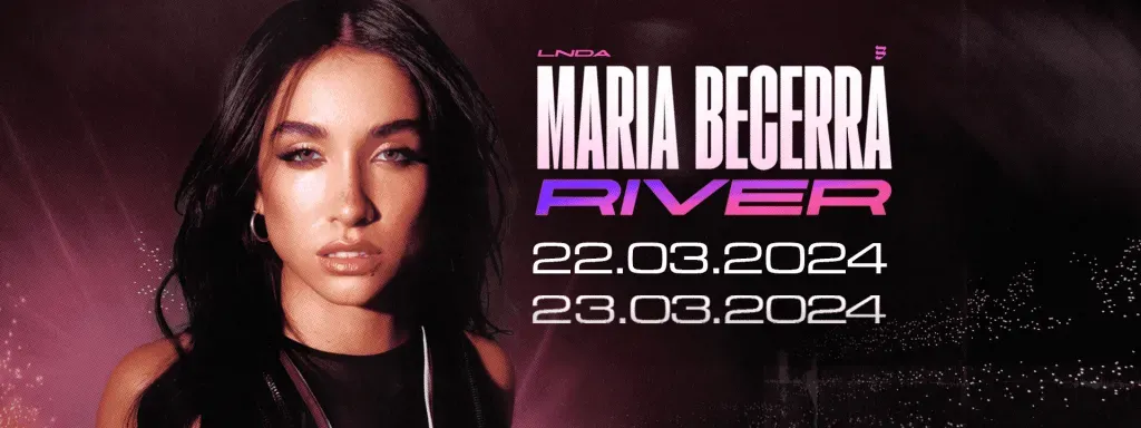 El show de María Becerra en River será transmitido vía Streaming ONLINE.