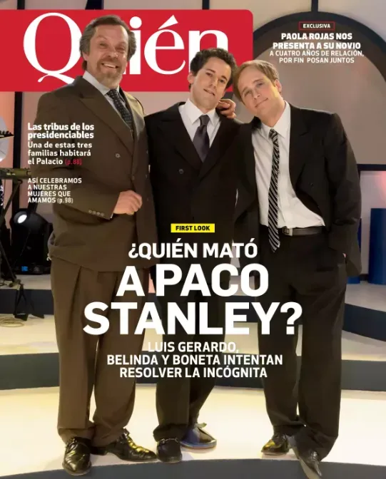 Así es como luce el elenco principal de ¿Quién lo mató? Imagen: Revista Quién.