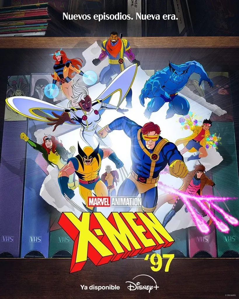 El afiche oficial de X-Men ’97.