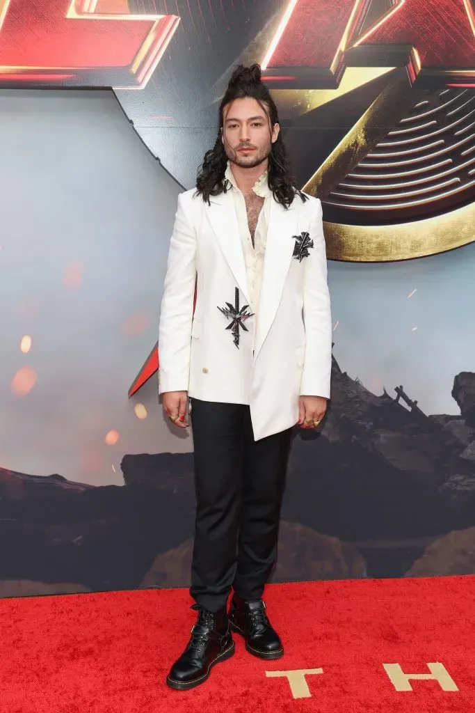 Ezra Miller ha visto cómo sus participaciones en el cine han disminuido considerablemente debido a sus controversias. Imagen: Getty Images.