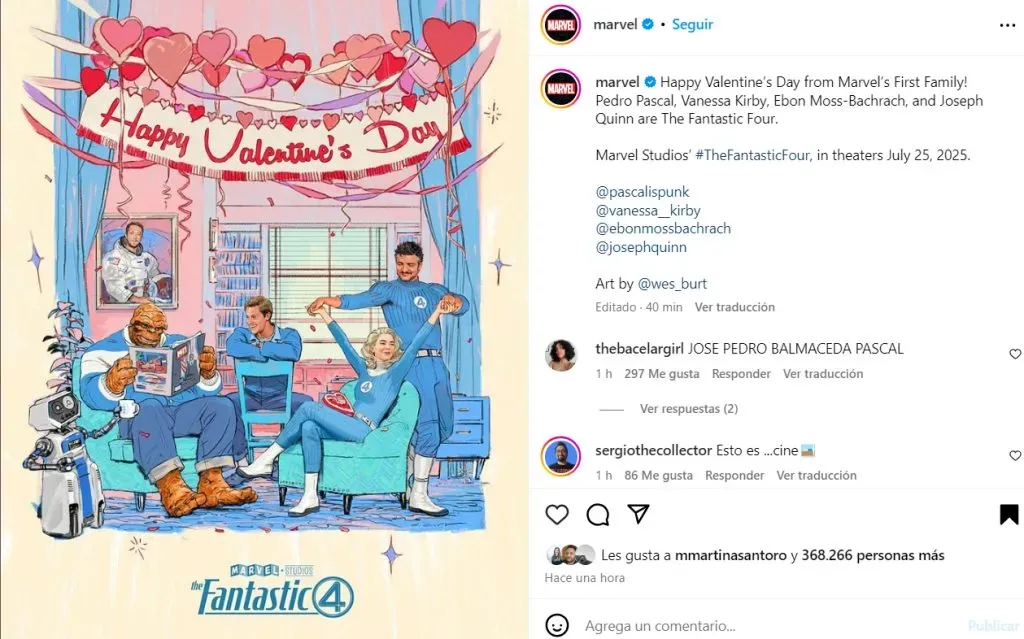 El posteo que confirmó al elenco principal. (Instagram)