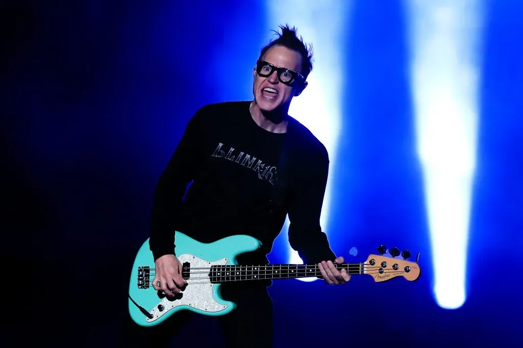 Una enfermedad que afecta a Mark Hoppus fue la causa de la cancelación de sus conciertos en México. Imagen: Getty Images.