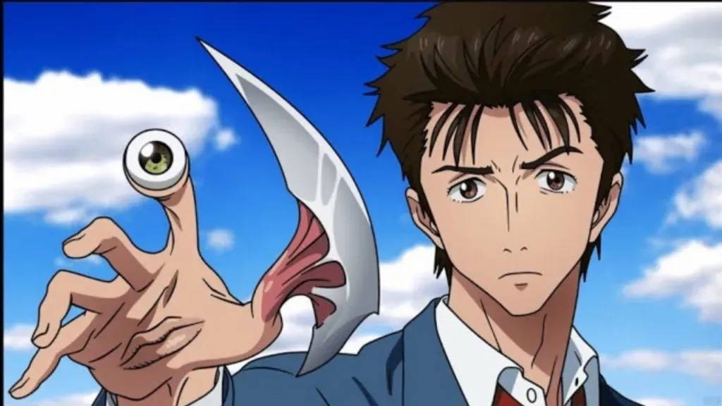 Shinichi Izumi protagonista del manga y episodios de anime, aparece al final de Parasyte: The Grey