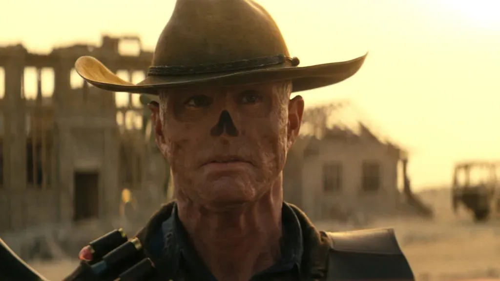 Walton Goggins El Ghoul en Fallout. (IMDb)