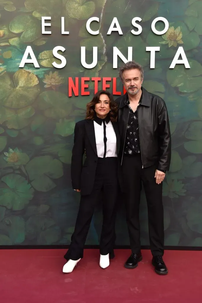 Carolina Román y Tristán Ulloa asisten a la presentación de El Caso Asunta. en el Centro Conde Duque el 25 de abril de 2024 en Madrid, España. Imagen: Getty Images.