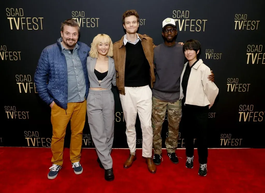 Jake Wyatt, Alice Lee, Jack Quaid, Ishmel Sahid y Jane Bak asisten la conferencia de prensa de Mis aventuras con Superman, durante el primer día del 12º SCAD TVfest el 07 de febrero de 2024 en Atlanta, Georgia. Imagen: Getty Images.