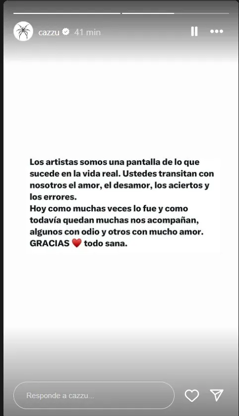 Imagen: @cazzu.