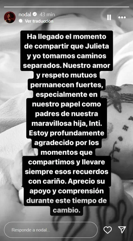 Imagen: @nodal.