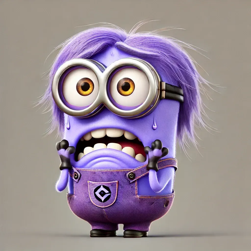 Temor si fuese un personaje de Mi Villano Favorito.