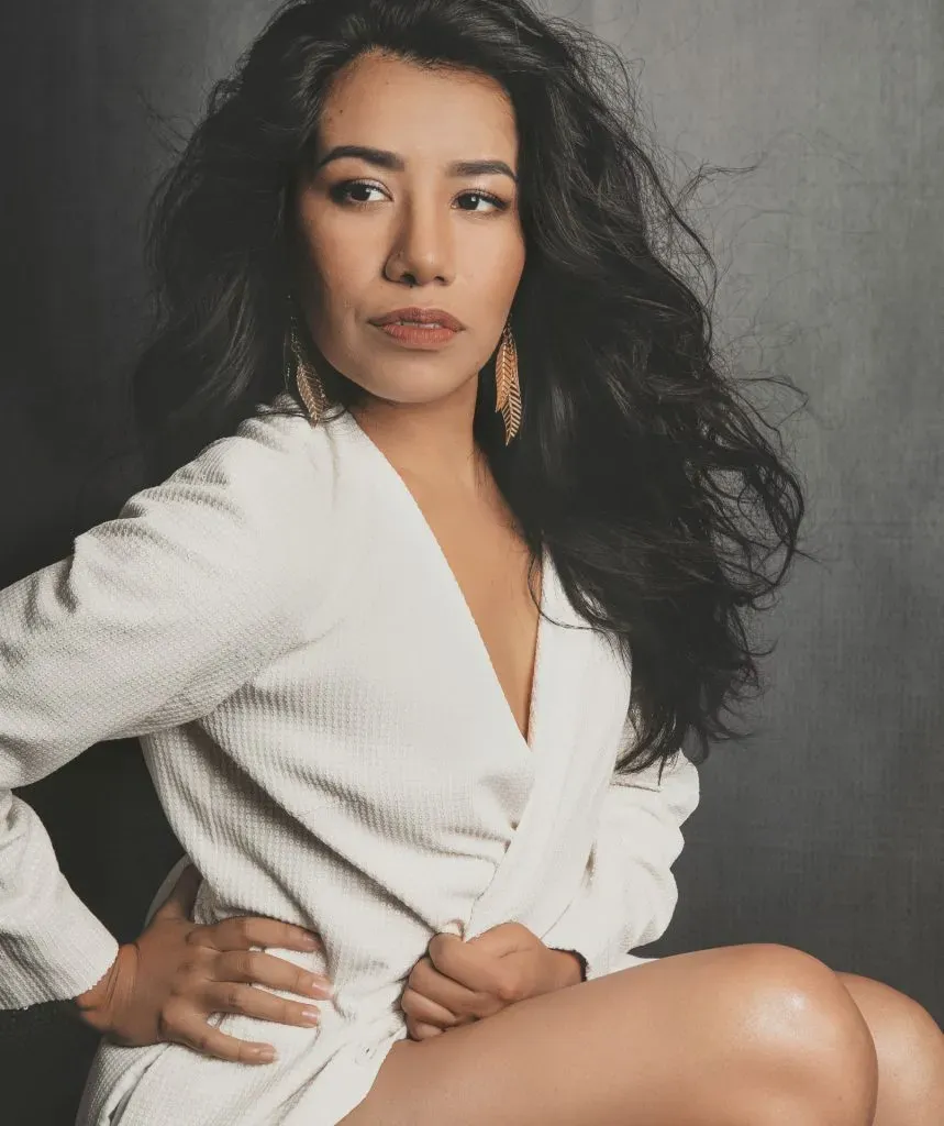 Ella es Shani Lozano, la actriz a la que el público ha confundido con Yalitza Aaparicio. Imagen: Glenda Reyna Artist Management.