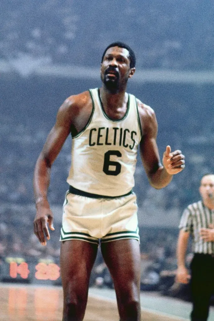Bill Russell, leyenda de Boston Celtics (Getty Images)