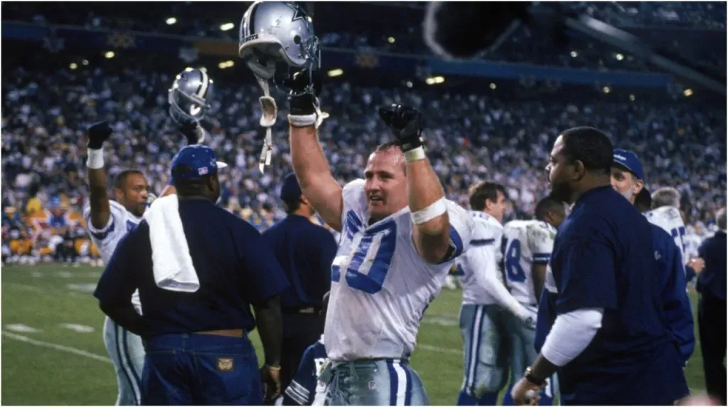 Dallas Cowboys celebra el Super Bowl XXX. (Getty Images)