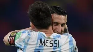 Lionel Messi Angel Di Maria Seleccion Argentina