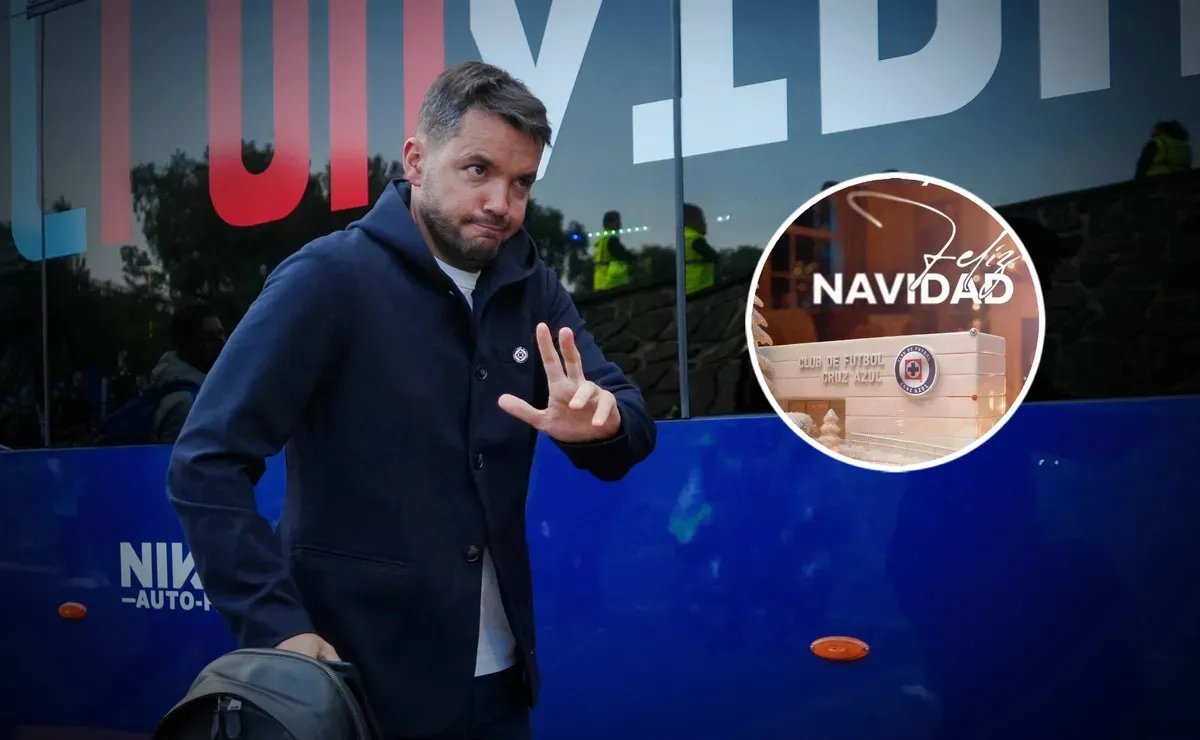 En medio de críticas, Nicolás Larcamón dedicó un mensaje de 5 palabras a todo Cruz Azul por Navidad