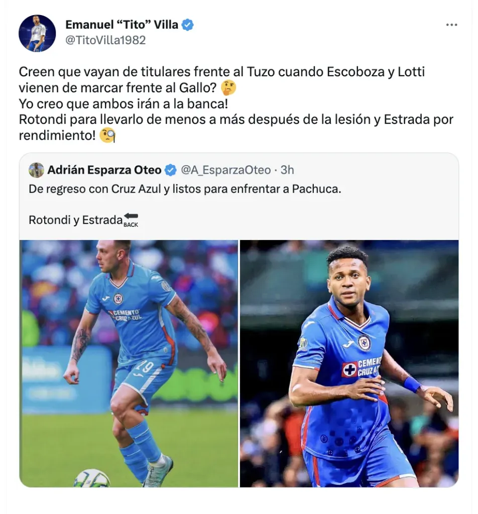 Tito Villa | Twitter