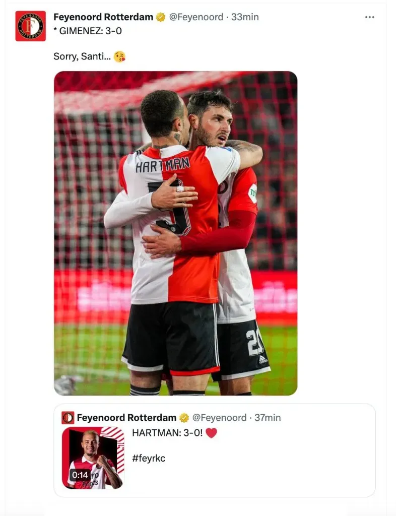 Feyenoord | Twitter