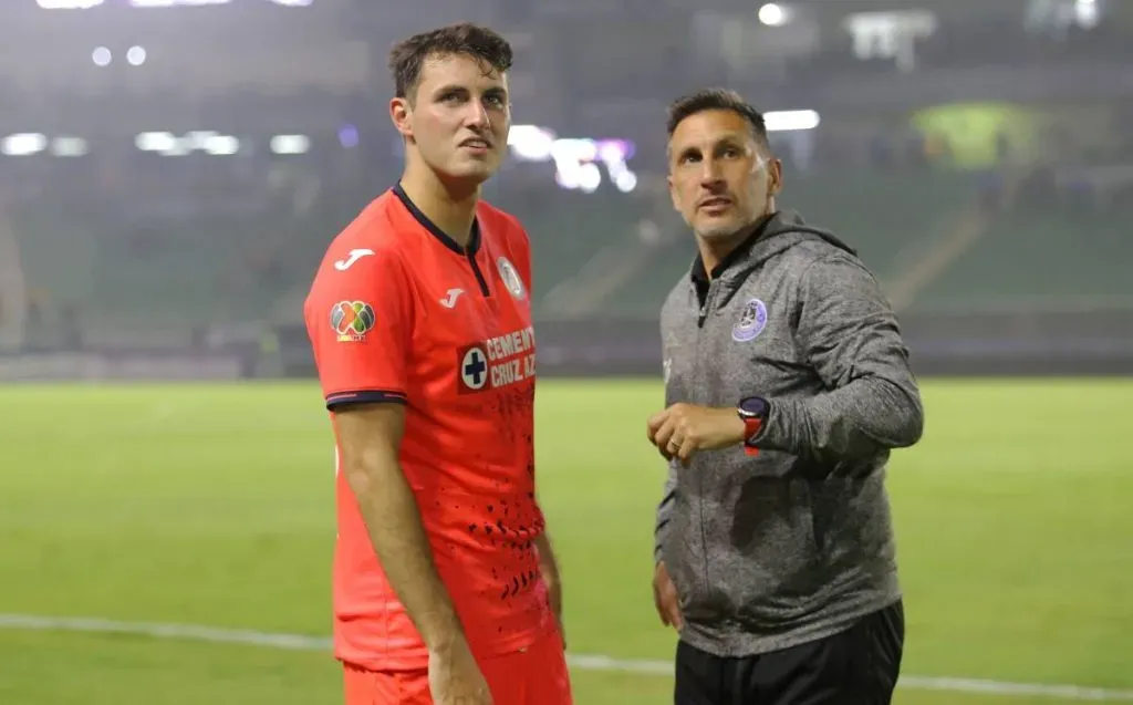 Santiago y Christian Giménez (Archivo)