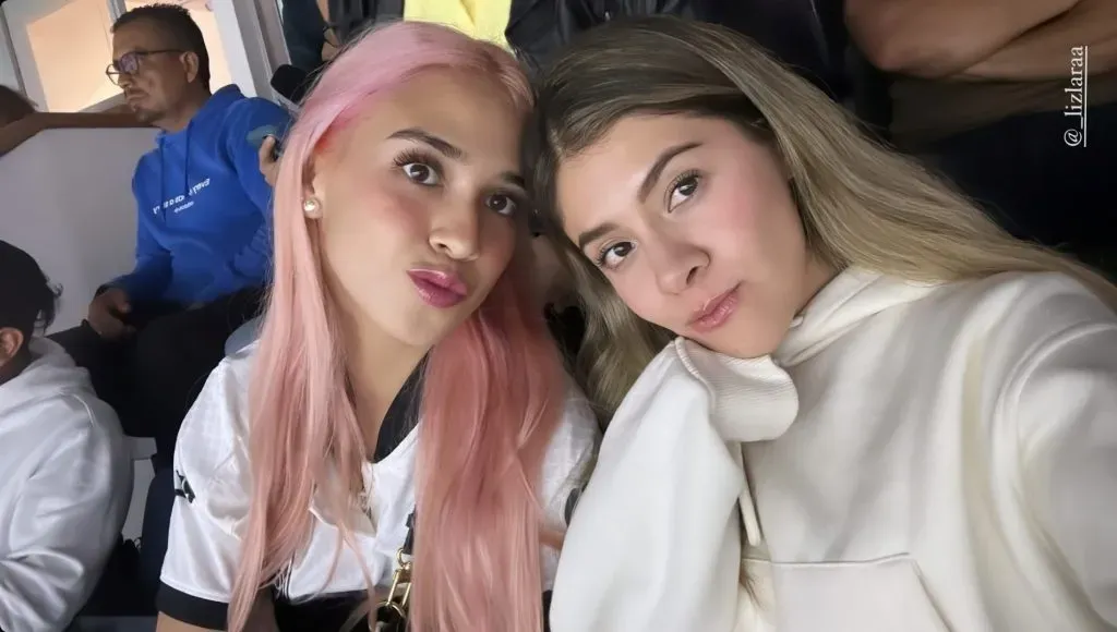 Nailea Vidrio en el Clásico Nacional. (Foto: @naileavidrio)