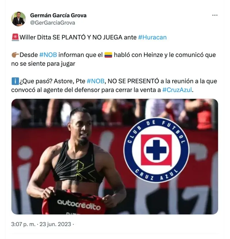 Germán García | Twitter