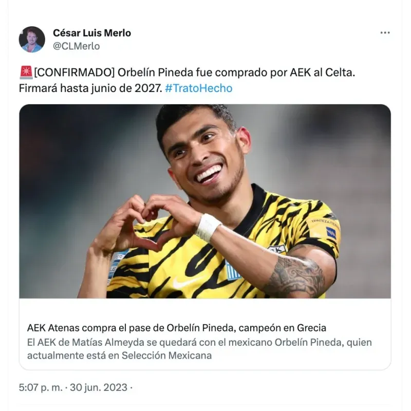 César Luis Merlo | Twitter