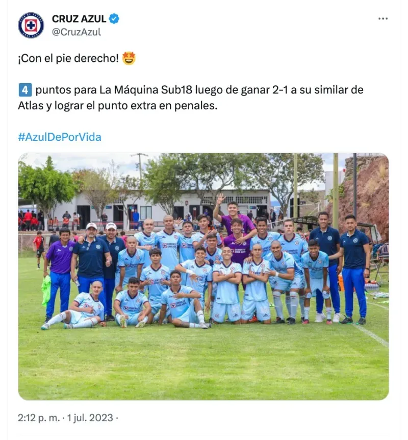 Cruz Azul | Twitter