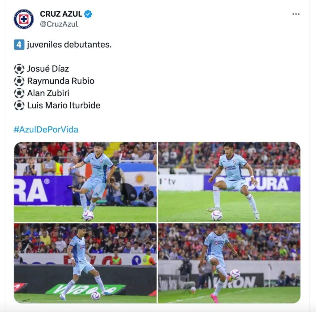 Cruz Azul | Twitter