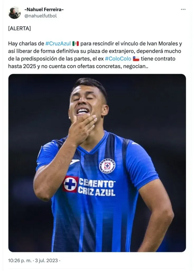 Nahuel Ferreira | Twitter