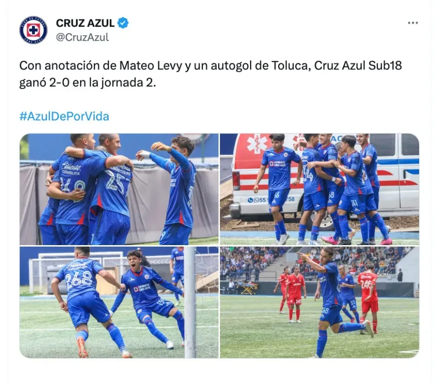 Cruz Azul, Twitter