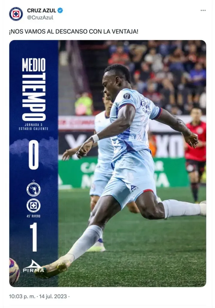 Cruz Azul | Twitter