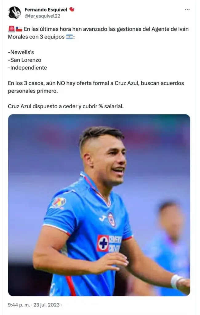 Fernando Esquivel | Twitter