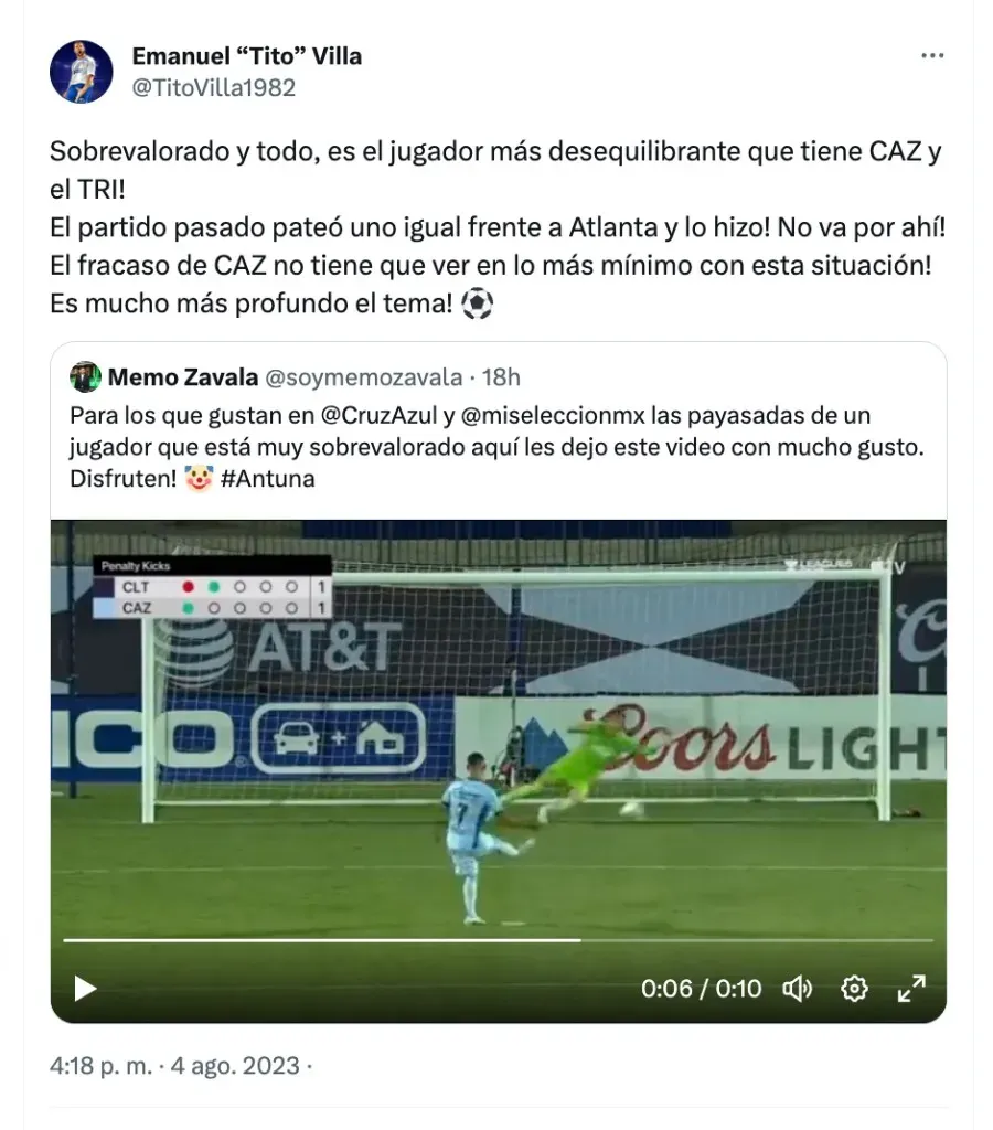 Tito Villa | Twitter