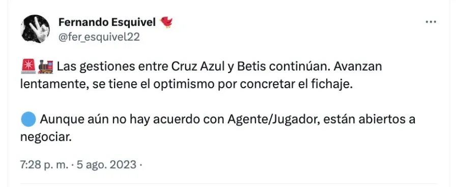 Fernando Esquivel | Twitter