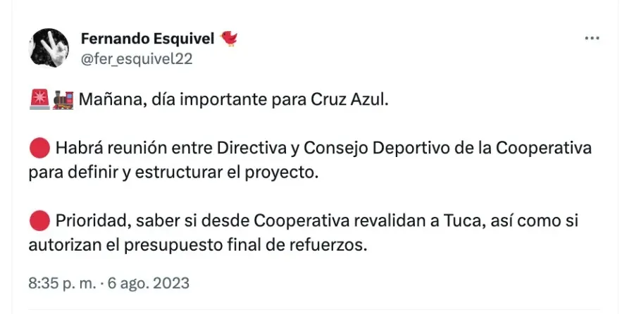 Fernando Esquivel | Twitter